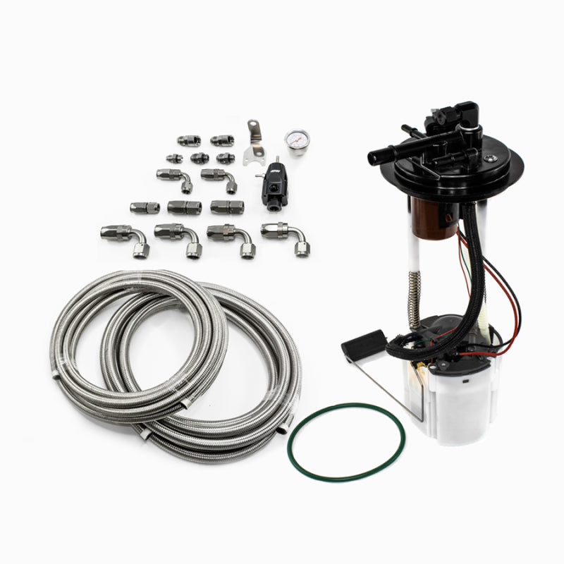 DeatschWerks DW400 Pump Module with CPE Fuel Lines for Chevy Silverado and GMC Sierra 2005-2013
