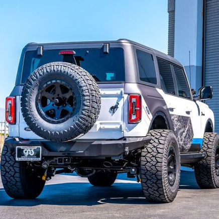 Borla 21-22 Ford Bronco 2.7L V6 S-Type Axle-Back Exhaust System with Black Coated Tips