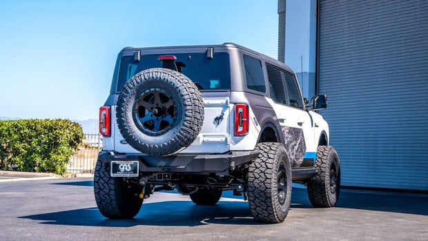 Borla 21-22 Ford Bronco 2.7L V6 S-Type Axle-Back Exhaust System with Black Coated Tips