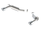 Borla ATAK Axle-Back Exhaust System for 2014-2015 Chevrolet Camaro SS 6.2L V8 RWD - Single Tip Dual Exhaust