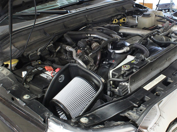 aFe MagnumFORCE Stage-2 Cold Air Intake System with Pro DRY S Filter for Ford F-250 11-16 V8-6.7L Diesel