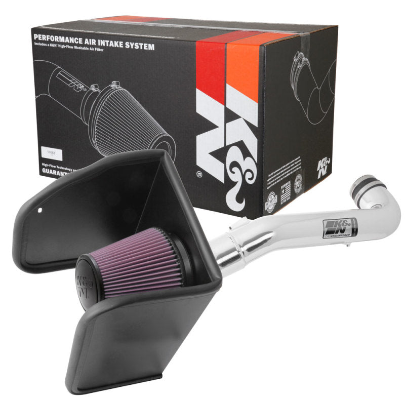 K&N Engineering 77-3104KP Cold Air Intake Kit for Chevrolet Colorado and GMC Canyon V6-3.6L
