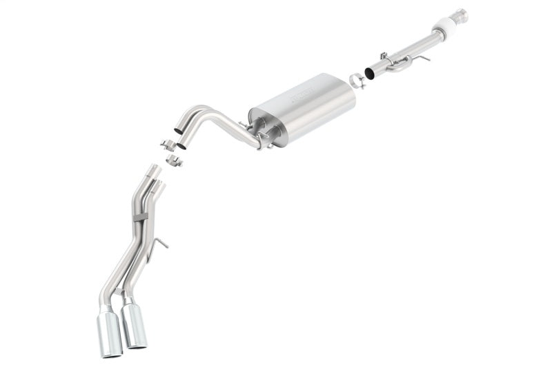 Borla Touring Cat-Back Exhaust System for 2015-2020 Cadillac Escalade ESV & GMC Yukon Denali XL 6.2L V8