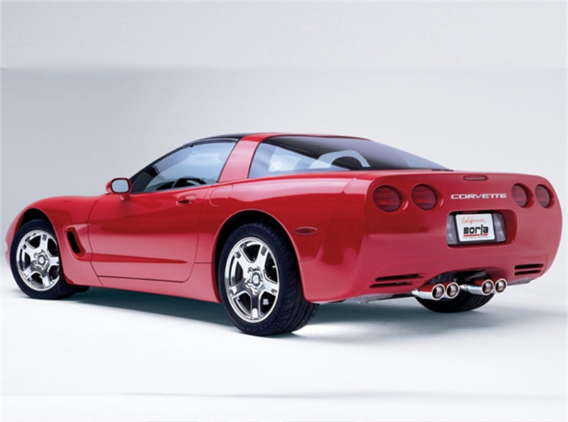 Borla ATAK SS Cat-Back Exhaust System for 1997-2004 Chevrolet Corvette 5.7L V8