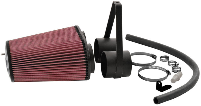 K&N Engineering 63-1014 AirCharger Performance Intake for Ford F-150, Bronco, and F-350