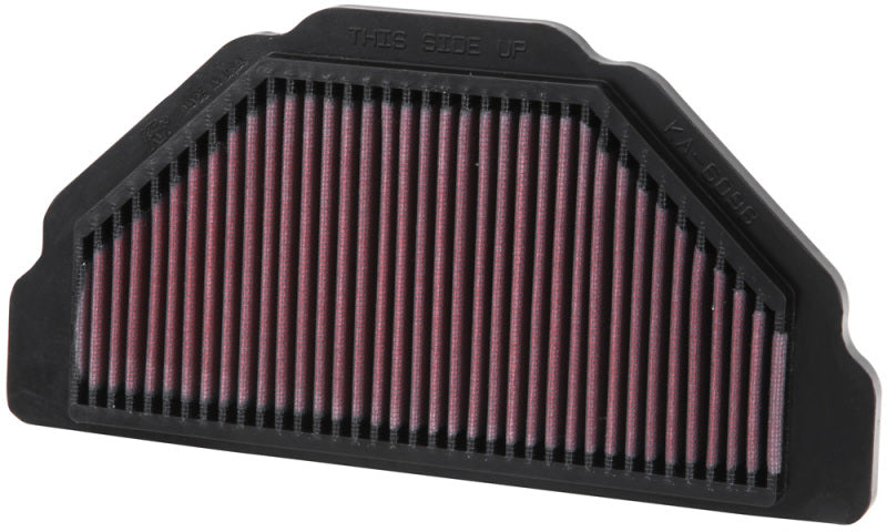 K&N Engineering Part KA-6098 High-Flow Air Filter for Kawasaki ZX-6R and ZZR 600 Models