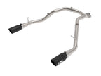 aFe Large Bore-HD 3 in Stainless Steel DPF-Back Exhaust System with Black Tips for Ram 1500 (2020-2021)