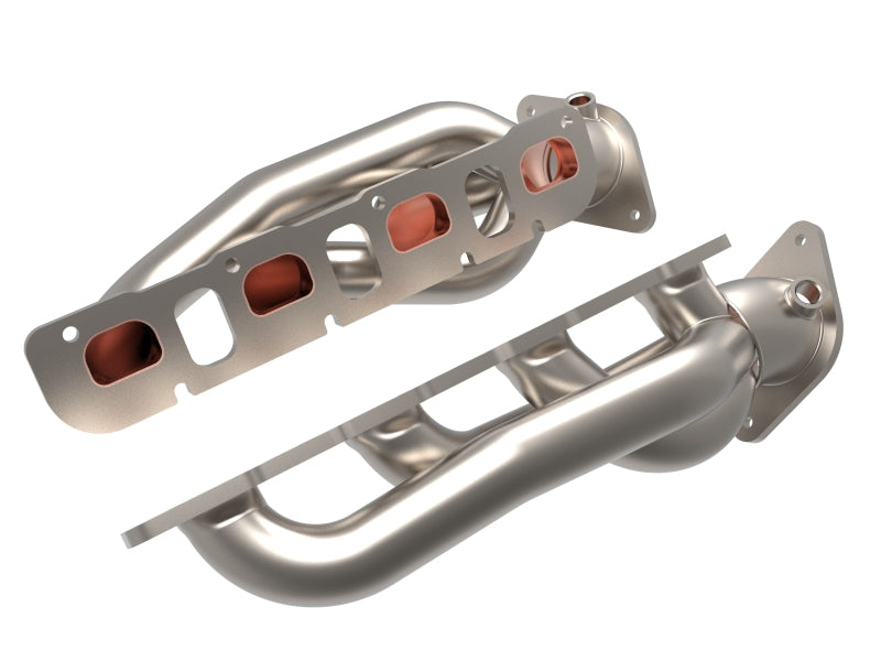 aFe Power Twisted Steel 304SS Shorty Header for 2021-2024 Ram 1500 TRX V8-6.2L