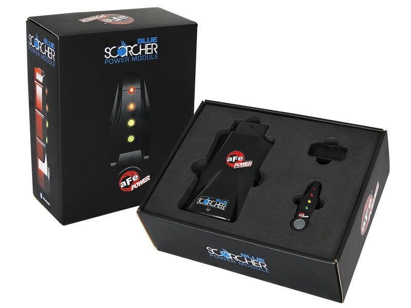 aFe Scorcher Blue Bluetooth Power Module for 2019-2020 GM Silverado and Sierra 1500 with L4-2.7L Engine