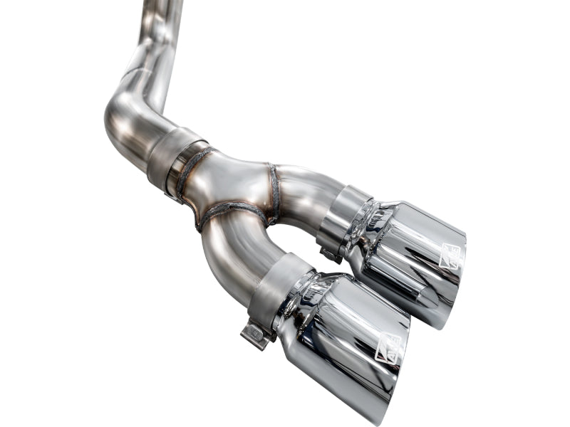 AWE Tuning 21-25 Ford F-150 (14th Gen Regular Cab) Cat-Back Exhaust with 4.5-Inch Chrome Tips