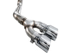 AWE Tuning 21-25 Ford F-150 (14th Gen Regular Cab) Cat-Back Exhaust with 4.5-Inch Chrome Tips