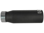 aFe MACH Force-XP 3-inch to 4-inch Stainless Steel Exhaust Tip with Black Finish - Part Number 49-92043-B