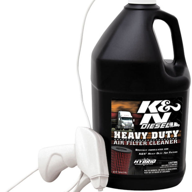 K&N Heavy Duty Air Filter Cleaner 1 Gallon - Model 99-0638 for Commercial Diesel Engines