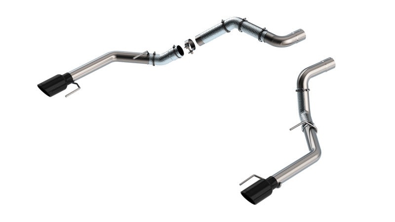Borla 21-23 Ford Raptor 3-inch Tail Pipe Kit with Black Chrome Tips - Part Number 60727BC