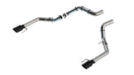 Borla 21-23 Ford Raptor 3-inch Tail Pipe Kit with Black Chrome Tips - Part Number 60727BC