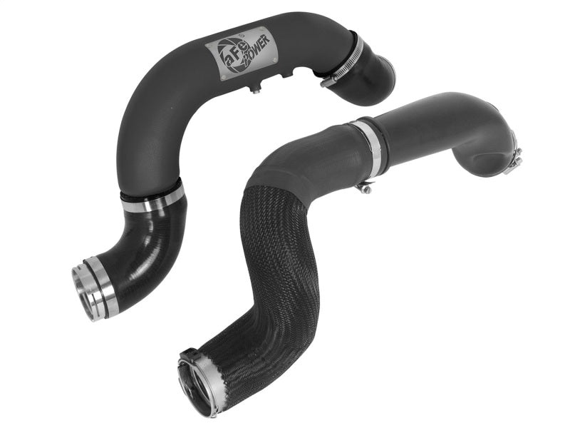 aFe BladeRunner Black Intercooler Tubes Combo for 2016-2018 GM Colorado and Canyon with 2.8L Diesel Engine (Part #46-20264-B)