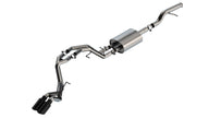 Borla 21-22 Chevrolet Tahoe & GMC Yukon 5.3L V8 Touring Cat-Back Exhaust with Black Chrome Tips