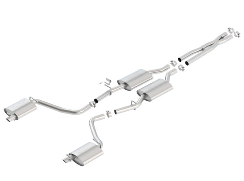 Borla ATAK Cat-Back Exhaust System for 2015-2021 Chrysler 300 and Dodge Charger 3.6L V6 Models