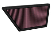 K&N Engineering 33-3185 High-Flow Drop-In Air Filter for Ford Ranger and Everest 2.0L Diesel