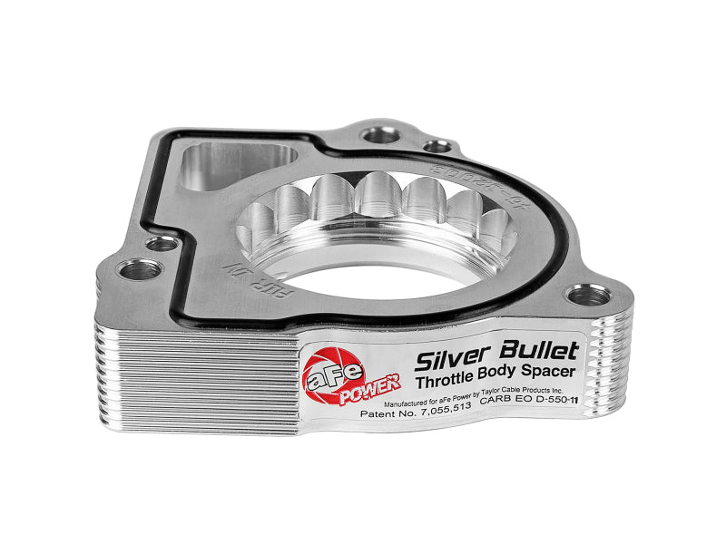 aFe Silver Bullet Throttle Body Spacer Kit for Dodge Dakota and Durango V8-4.7L, 00-09