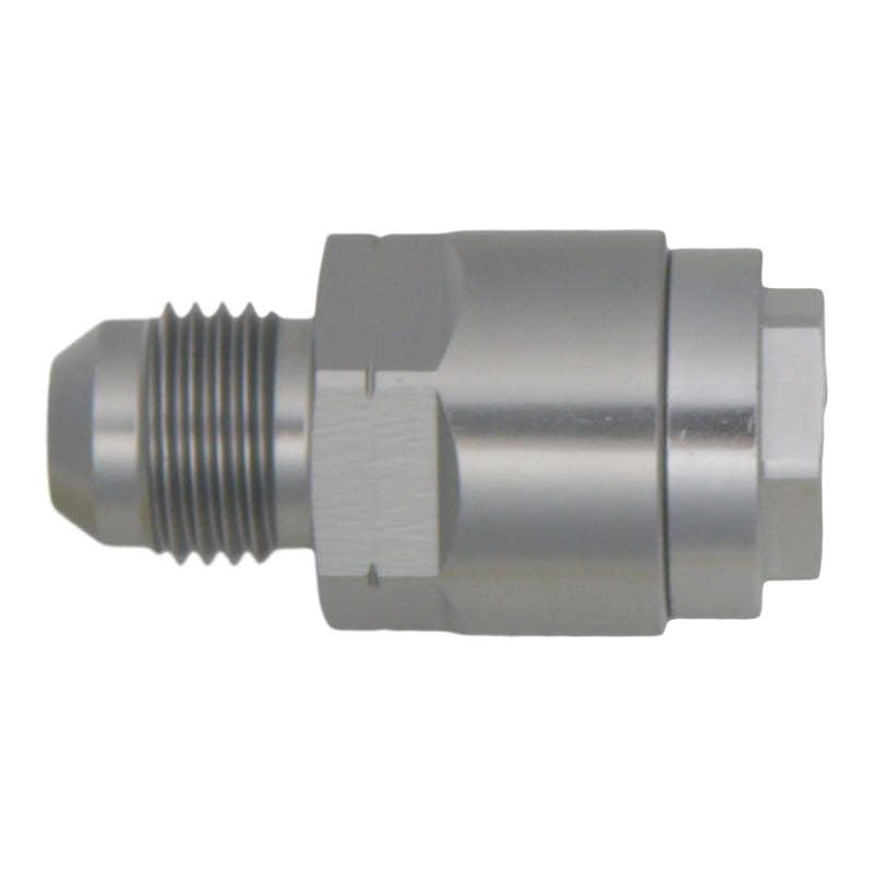 DeatschWerks 6AN Male Flare to 1/4 Inch Female EFI Quick Connect Adapter