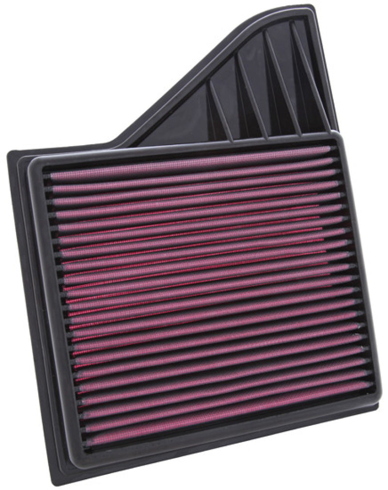 K&N Engineering 33-2431 High-Flow Drop-In Air Filter for Ford Mustang GT 4.6L V8