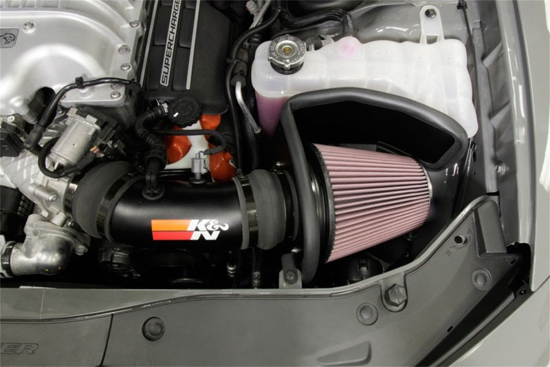 K&N Engineering 69-2553TTK Cold Air Intake System for Dodge Challenger and Charger V8-6.2L