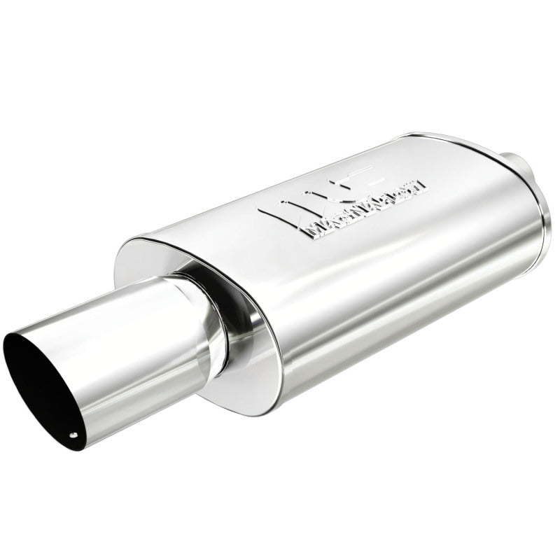 MagnaFlow Performance Exhaust Muffler 14834 with Welded Tip for Enhanced Power and Sound