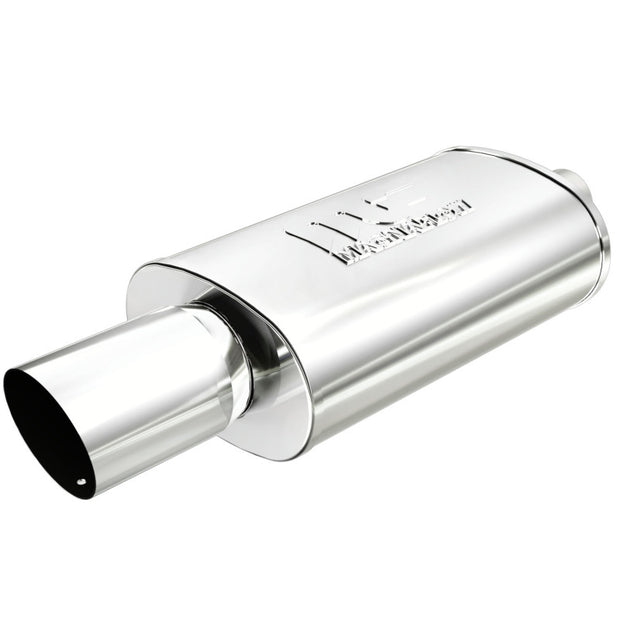 MagnaFlow Performance Exhaust Muffler 14834 with Welded Tip for Enhanced Power and Sound