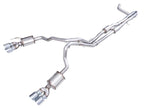 AWE Tuning 2021+ Chevy Tahoe / GM Yukon 6.2L 0FG Edition Cat Back Exhaust with Quad Chrome Silver Tips