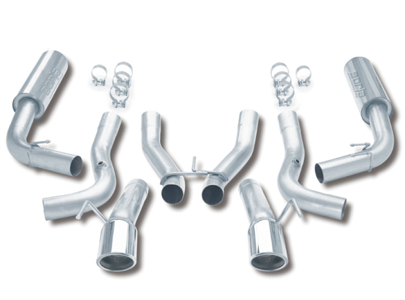 Borla 14663 S-Type Cat-Back Exhaust System for 1996-2002 Dodge Viper GTS and RT-10