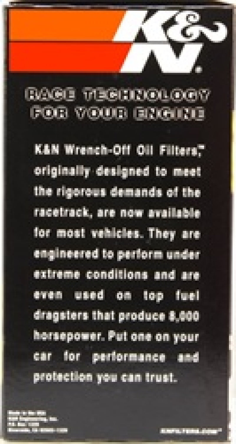 K&N Engineering HP-6001 Oil Filter for Ford F-250 and F-350 Diesel Engines