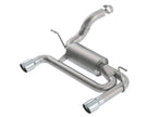 Borla ATAK SS Axle-Back Exhaust System for 2018-2026 Jeep Wrangler JL/JLU 3.6L V6 with 3.5-inch Tips