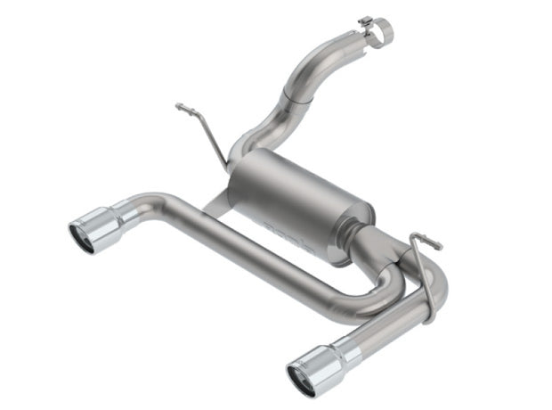 Borla ATAK SS Axle-Back Exhaust System for 2018-2026 Jeep Wrangler JL/JLU 3.6L V6 with 3.5-inch Tips