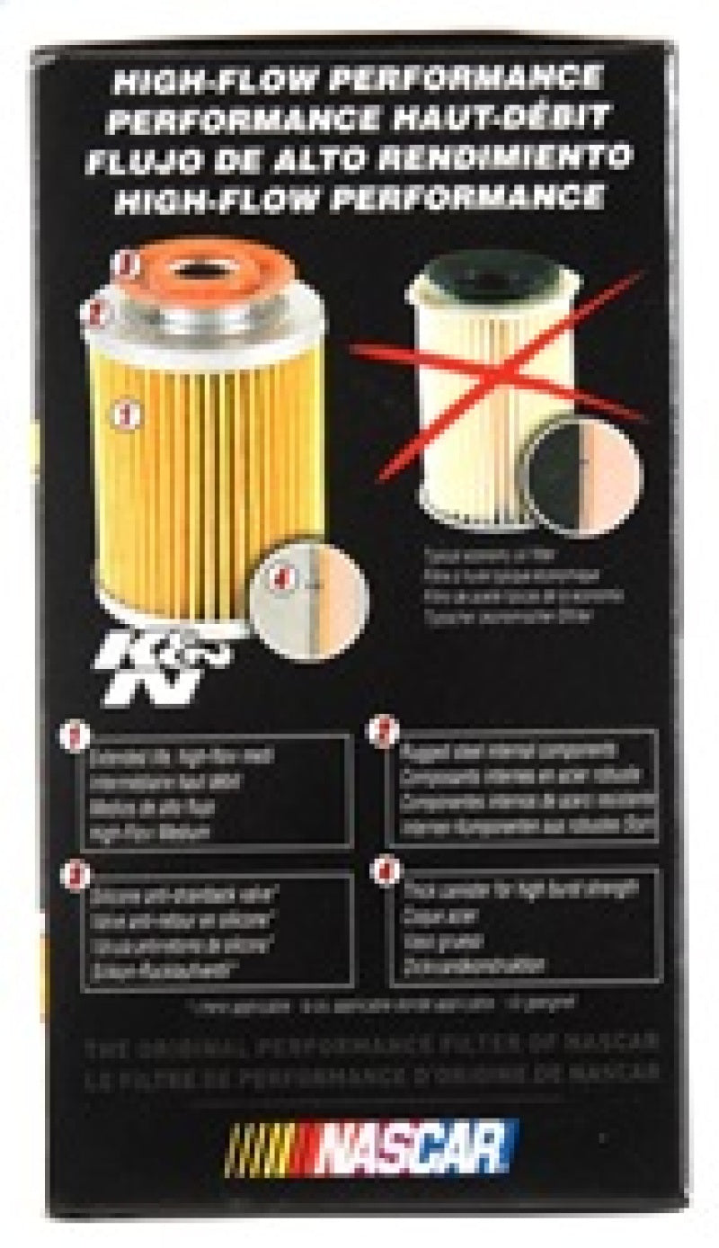 K&N Engineering HP-2001 Premium Oil Filter for Automotive Engines