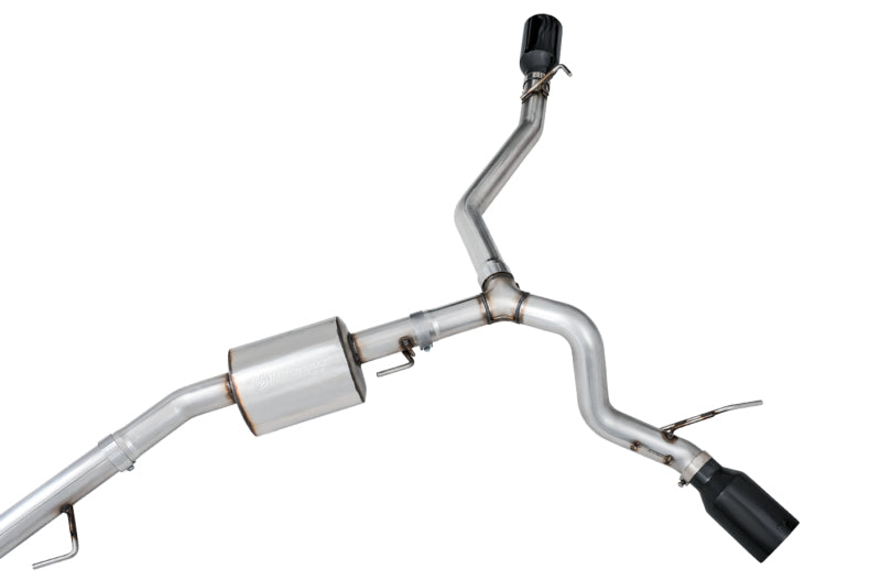 AWE Tuning 20-21 Jeep Gladiator JT 3.6L Tread Edition Cat-Back Dual Exhaust with Diamond Black Tips