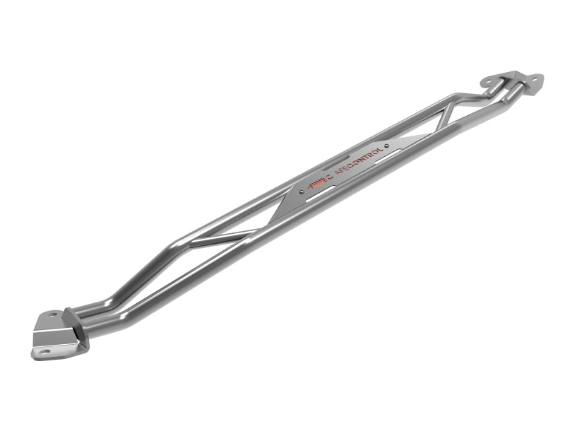 aFe CONTROL Front Suspension Strut Brace for Ford Explorer 2020-2021 – Gunmetal Gray with Removable Logo Plate