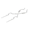 MagnaFlow Part 16724 stainless steel Cat-Back Exhaust System for 1961-1964 Chevrolet Impala