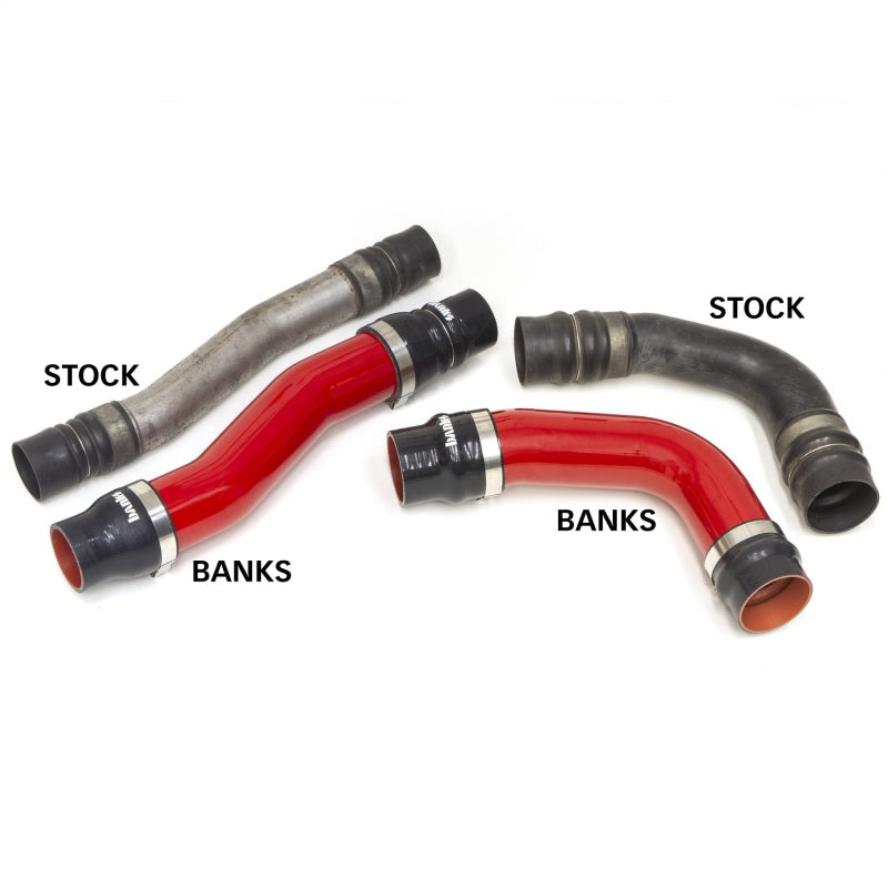Banks Power 10-12 Ram 6.7L Diesel OEM Replacement Cold Boost Tubes – Red