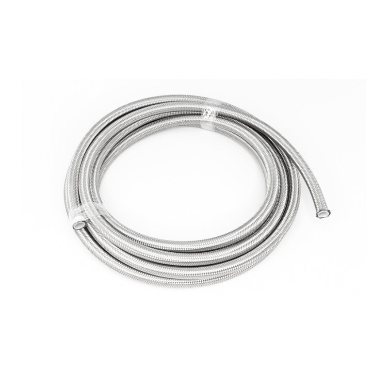 DeatschWerks 6AN Stainless Steel Double Braided PTFE Hose - 20 Feet