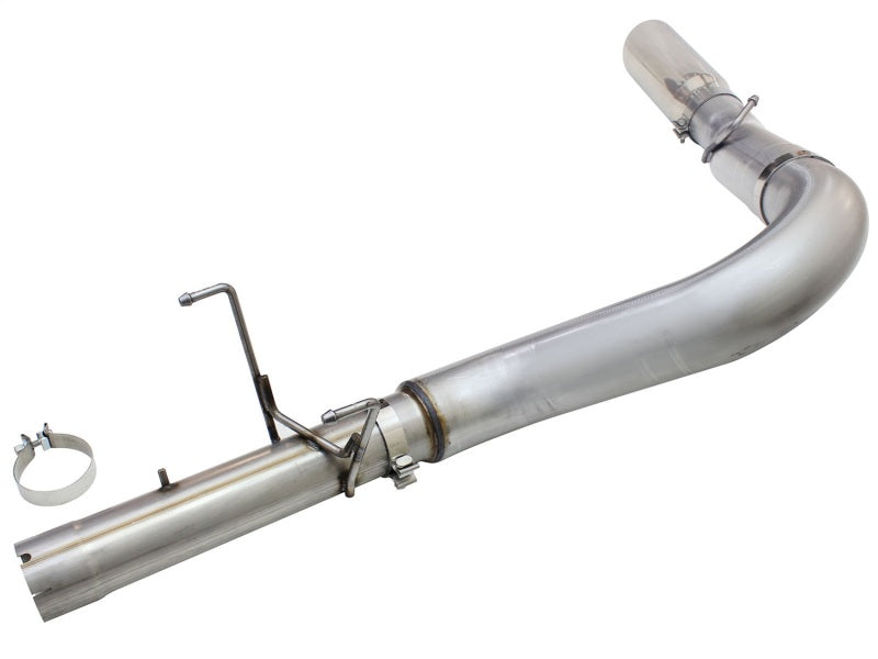 aFe MACHForce XP Large Bore 5-inch DPF-Back Exhaust System for Dodge RAM 13-18 L6-6.7L Diesel | Polished Tip