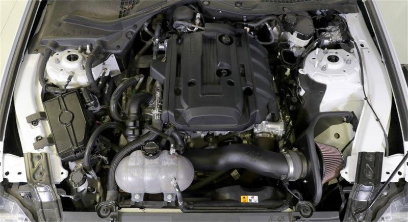 K&N Engineering 63-2606 High-Flow Cold Air Intake System for 2018-2022 Ford Mustang 2.3L EcoBoost