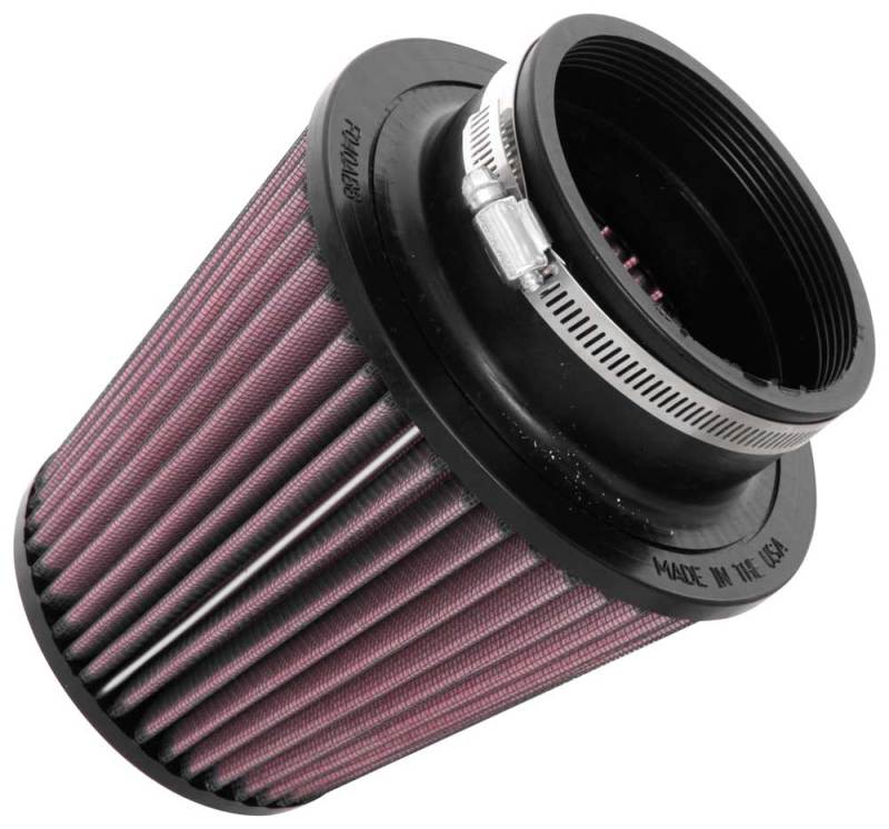 K&N Engineering RU-5060 Universal Clamp-On Air Filter – 4 Inch Flange, 6-1/2 Inch Base, 4-1/2 Inch Top, 6 Inch Height for Jeep Liberty 2002-2003