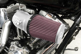 K&N Engineering 57-1137S High-Flow Air Intake System for Harley-Davidson Softail and Touring Models