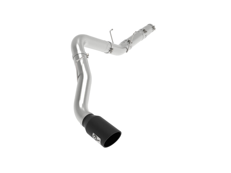aFe ATLAS 5-Inch DPF-Back Aluminum Steel Exhaust System with Black Tip for 2019-2020 Ram 2500 Diesel Trucks L6-6.7L