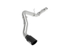 aFe ATLAS 5-Inch DPF-Back Aluminum Steel Exhaust System with Black Tip for 2019-2020 Ram 2500 Diesel Trucks L6-6.7L