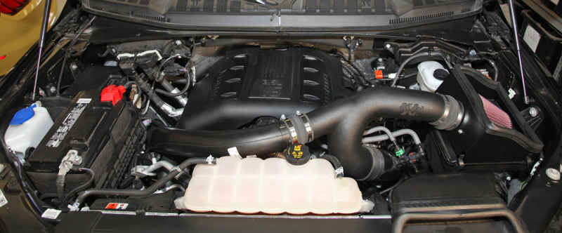 K&N Engineering 63-2592 Performance Cold Air Intake Kit for 2015-2016 Ford F-150 with 3.5L V6 Engine