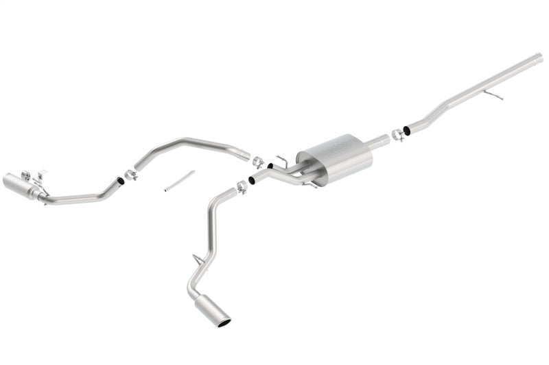 Borla Touring Cat-Back Exhaust System for 2014-2018 Chevrolet Silverado 1500 & GMC Sierra 1500 with 5.3L V8