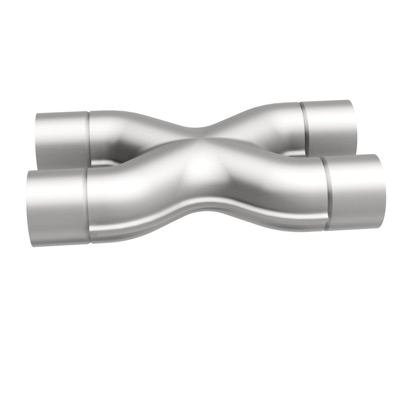 MagnaFlow Performance Exhaust X-Pipe 10792 - 3 Inch Stainless Steel Custom Exhaust Component