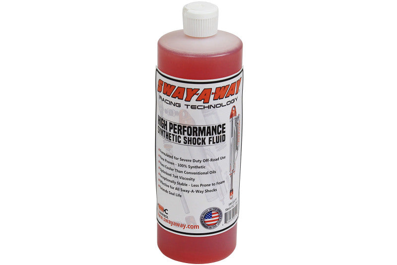 aFe Sway-A-Way Shock Oil 1 Quart for High-Performance Automotive Suspension